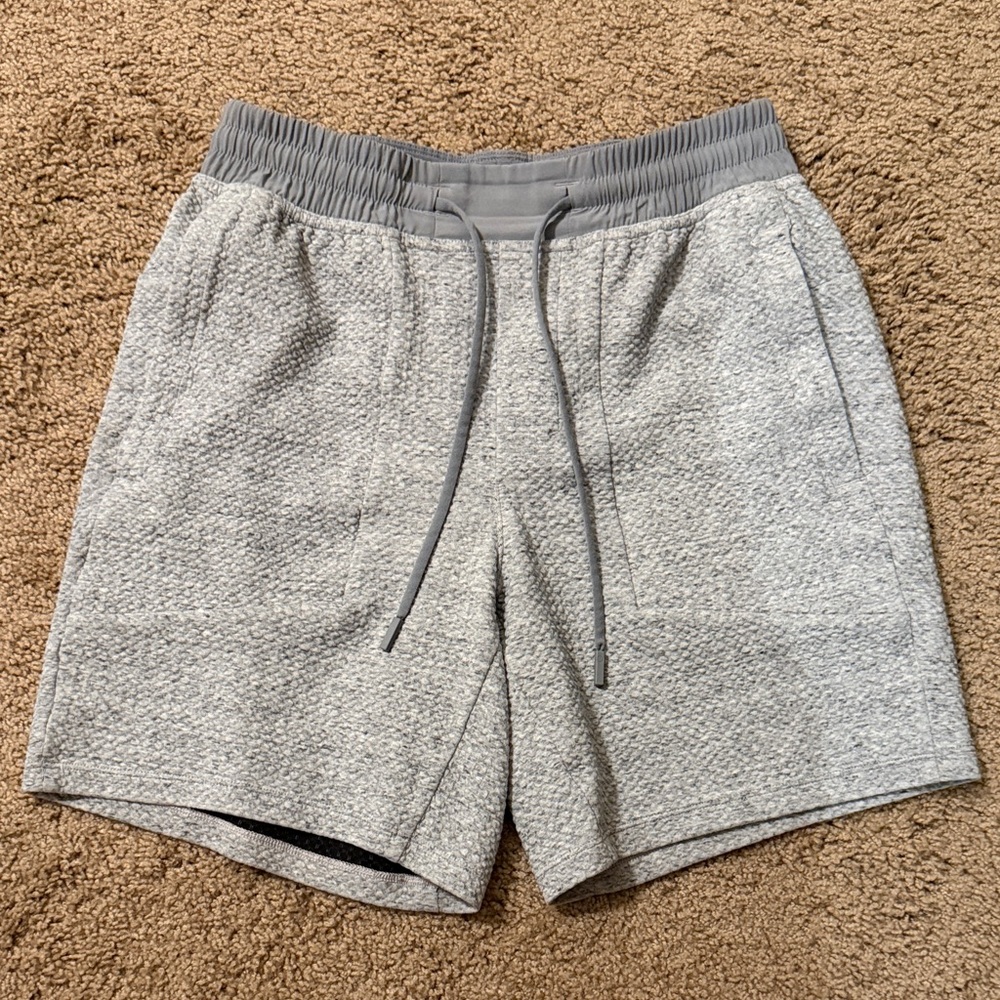 lululemon athletica Heather Gray Athletic Shorts